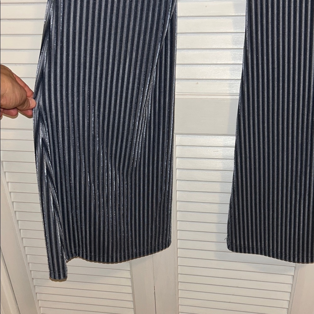 Striped Flared Pants - Picture 3 of 3